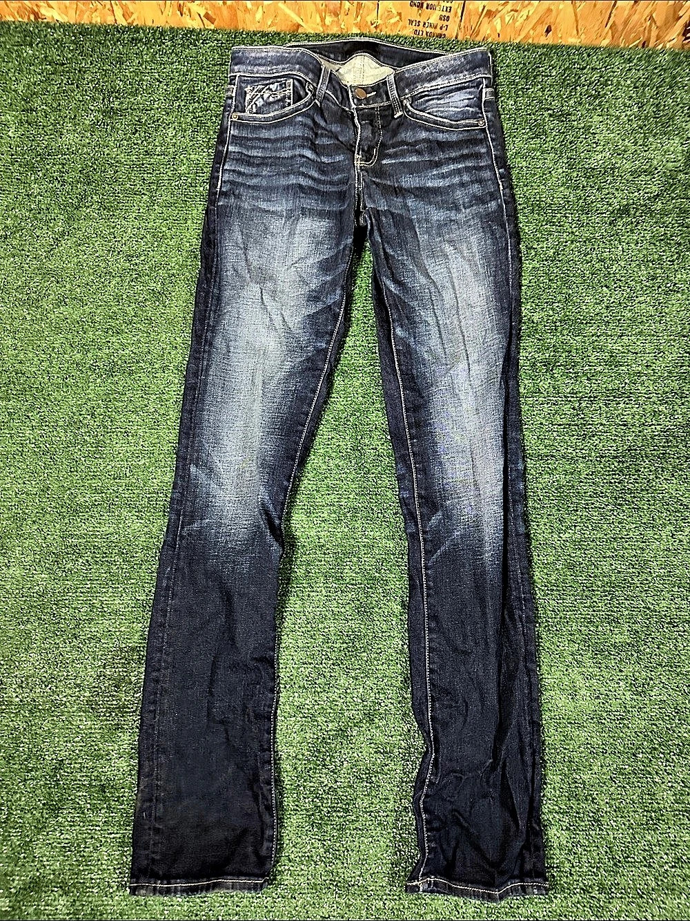 Rock Revival Rocco Skinny Jeans Blue Waist 32 Like New